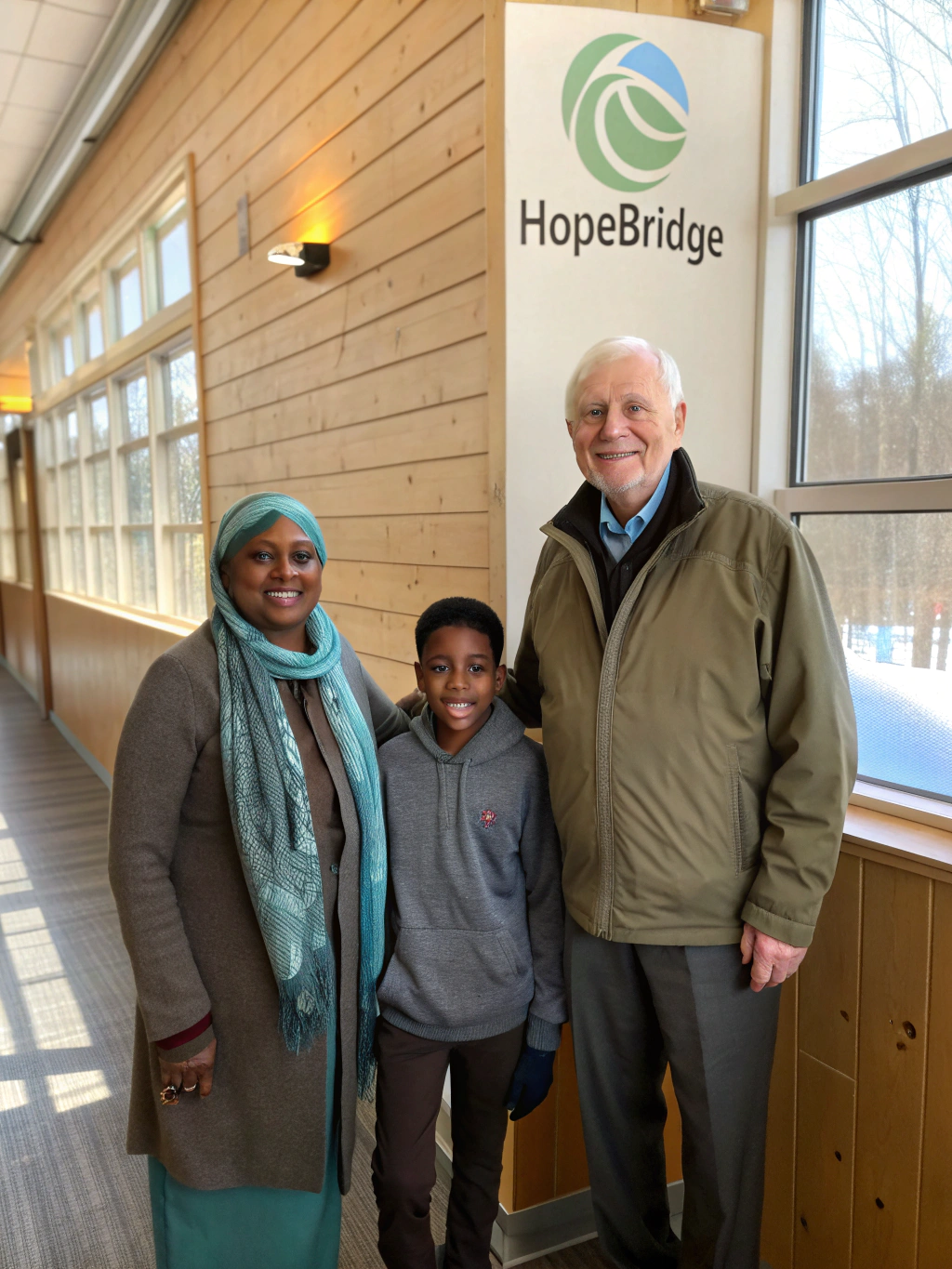 Hope Torchlighters leadership team supporting families